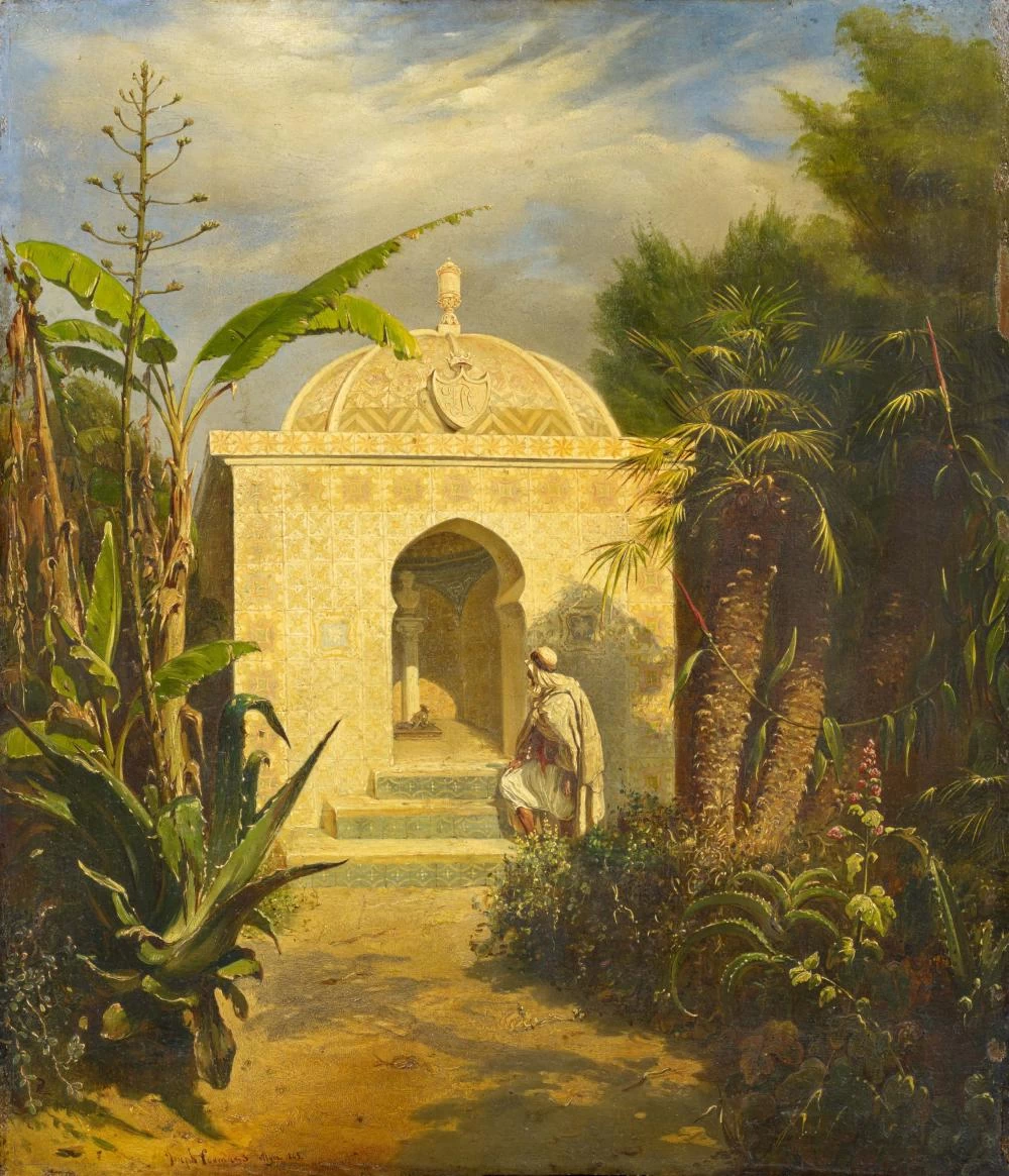 Pierre Olivier Joseph Coomans - Davanti al Mausoleo